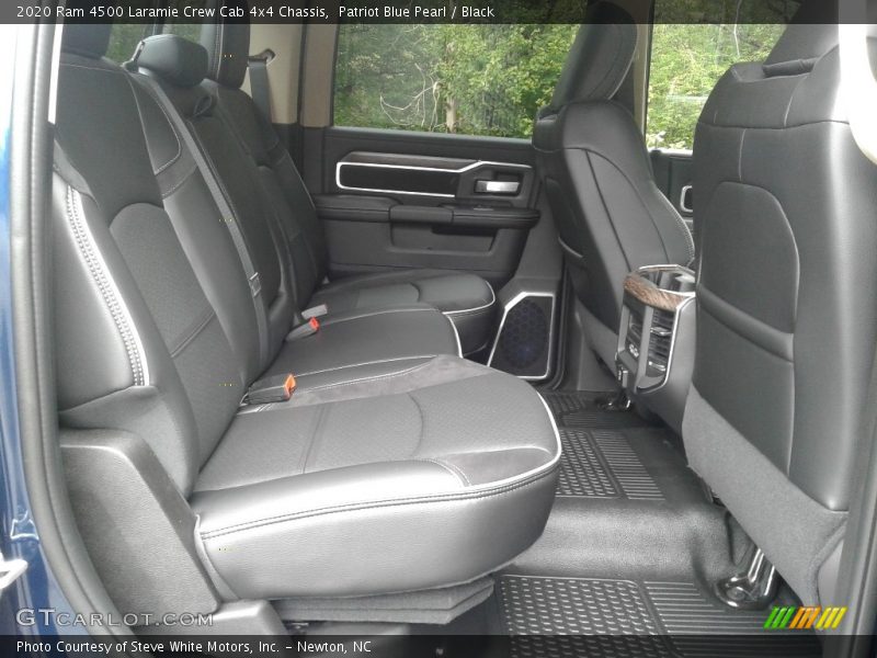 Rear Seat of 2020 4500 Laramie Crew Cab 4x4 Chassis