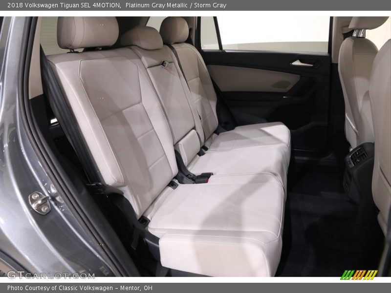 Platinum Gray Metallic / Storm Gray 2018 Volkswagen Tiguan SEL 4MOTION