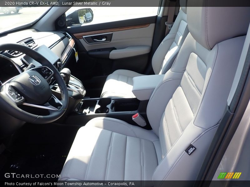 Lunar Silver Metallic / Gray 2020 Honda CR-V EX-L AWD