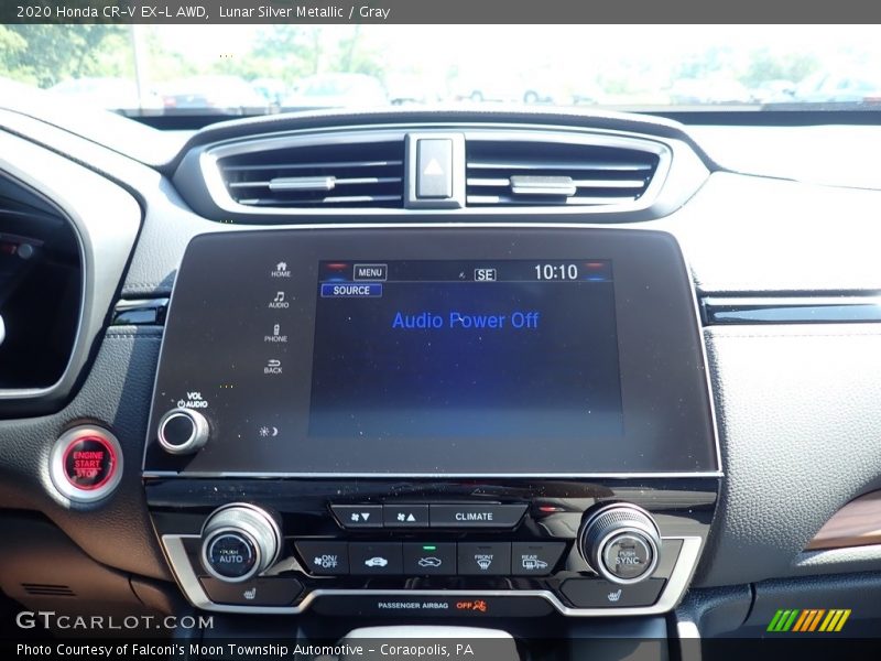 Lunar Silver Metallic / Gray 2020 Honda CR-V EX-L AWD