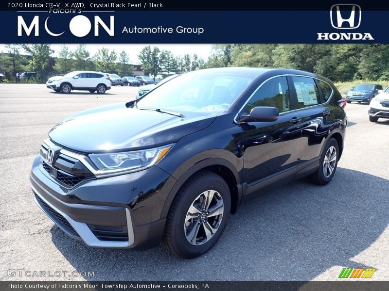 Crystal Black Pearl / Black 2020 Honda CR-V LX AWD