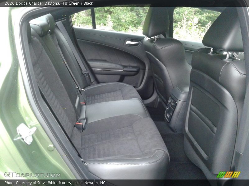 Rear Seat of 2020 Charger Daytona