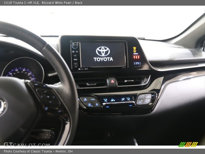Blizzard White Pearl / Black 2018 Toyota C-HR XLE