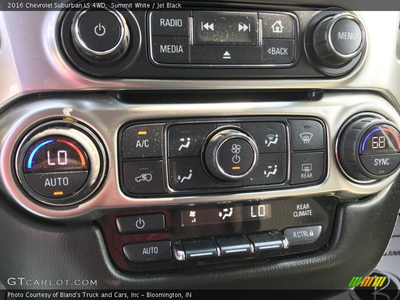 Controls of 2016 Suburban LS 4WD