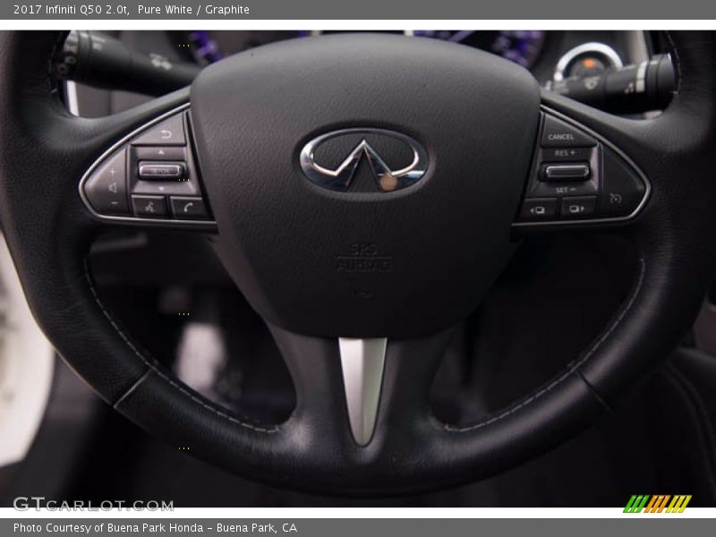  2017 Q50 2.0t Steering Wheel