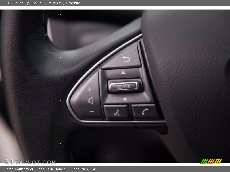  2017 Q50 2.0t Steering Wheel