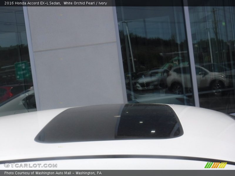 White Orchid Pearl / Ivory 2016 Honda Accord EX-L Sedan