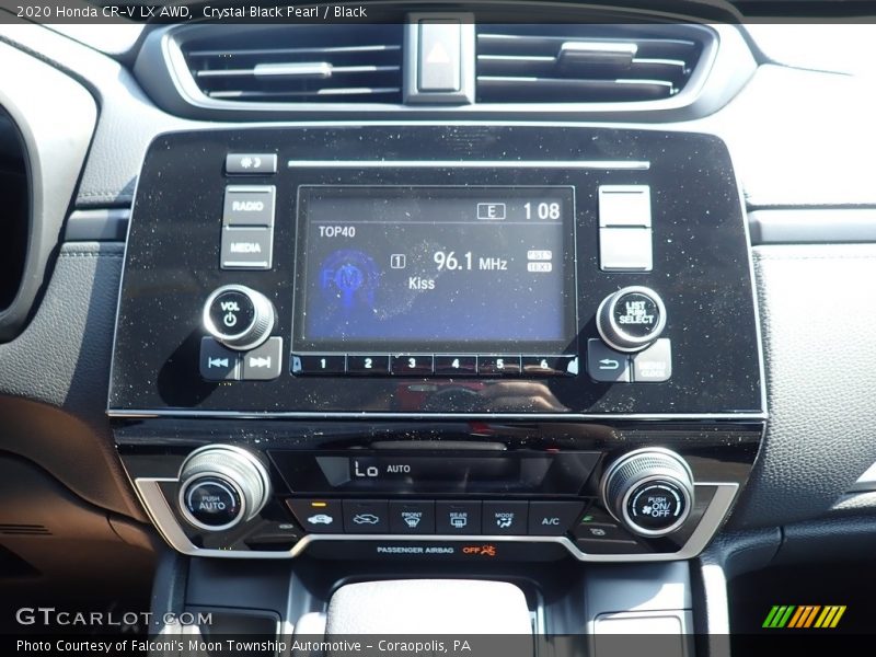 Crystal Black Pearl / Black 2020 Honda CR-V LX AWD