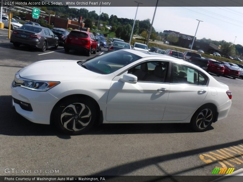 White Orchid Pearl / Ivory 2016 Honda Accord EX-L Sedan
