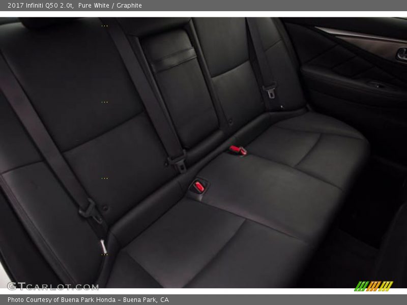 Pure White / Graphite 2017 Infiniti Q50 2.0t
