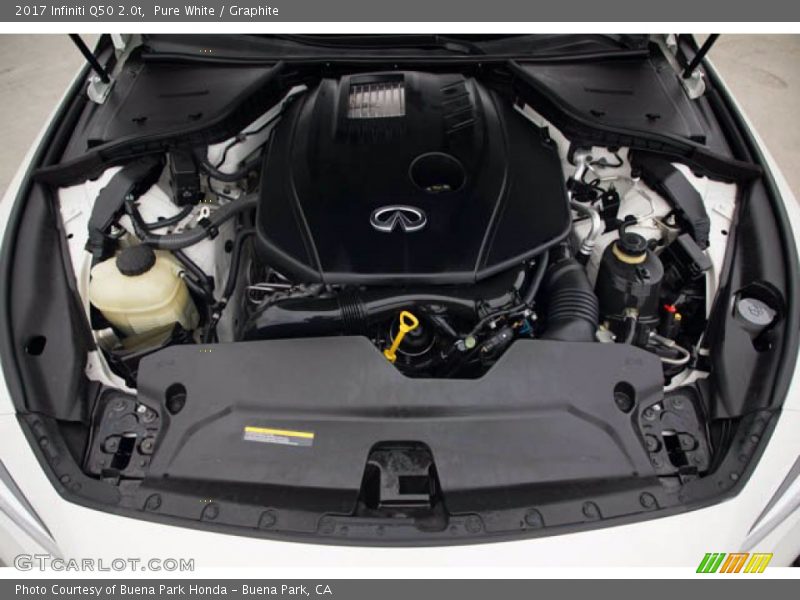  2017 Q50 2.0t Engine - 2.0 Liter Turbocharged DOHC 16-Valve VVT 4 Cylinder