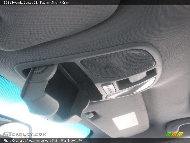 Radiant Silver / Gray 2011 Hyundai Sonata SE