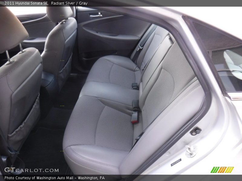 Radiant Silver / Gray 2011 Hyundai Sonata SE