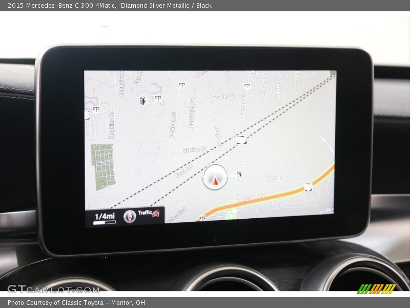 Navigation of 2015 C 300 4Matic