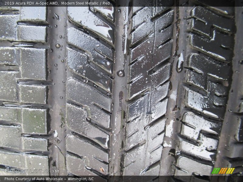 Modern Steel Metallic / Red 2019 Acura RDX A-Spec AWD