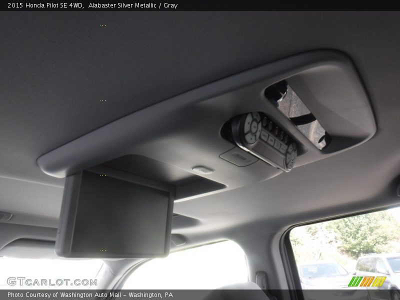 Alabaster Silver Metallic / Gray 2015 Honda Pilot SE 4WD