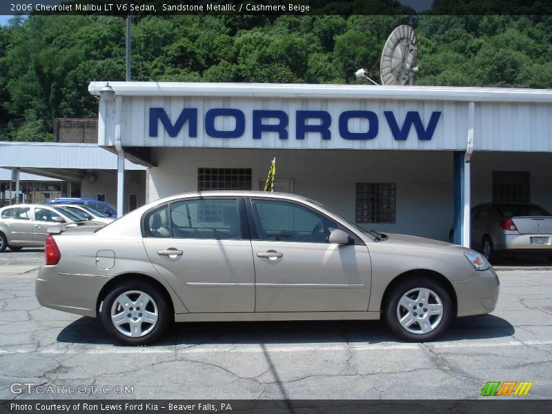 Sandstone Metallic / Cashmere Beige 2006 Chevrolet Malibu LT V6 Sedan