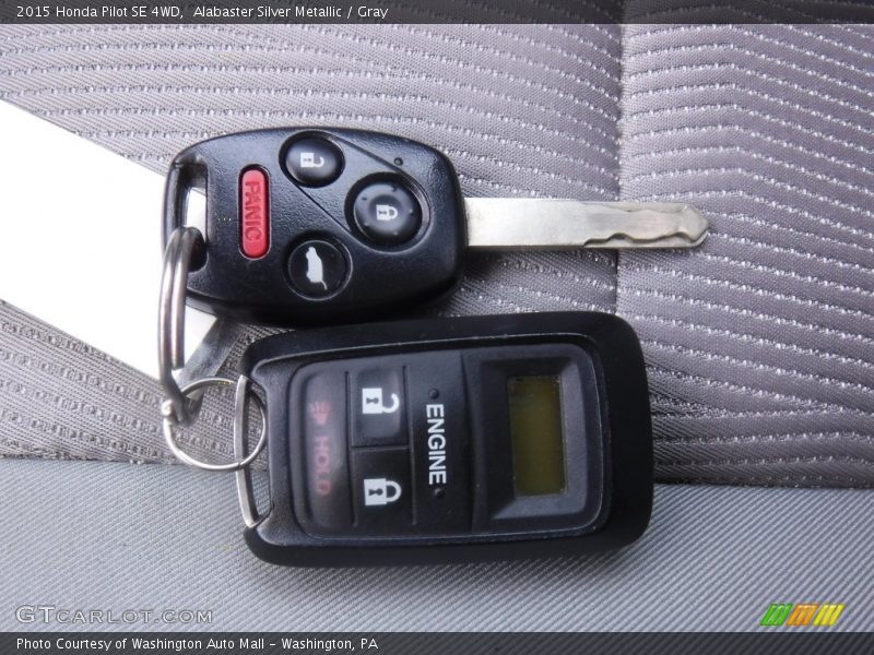 Keys of 2015 Pilot SE 4WD