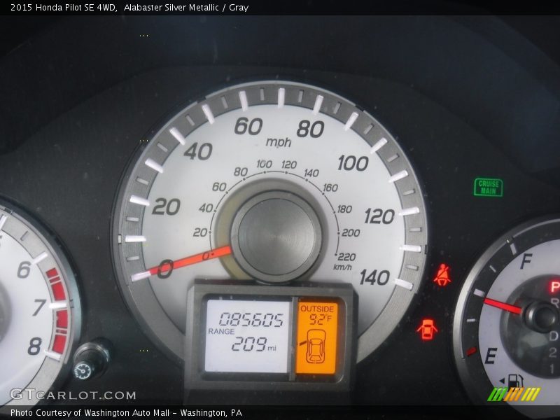  2015 Pilot SE 4WD SE 4WD Gauges