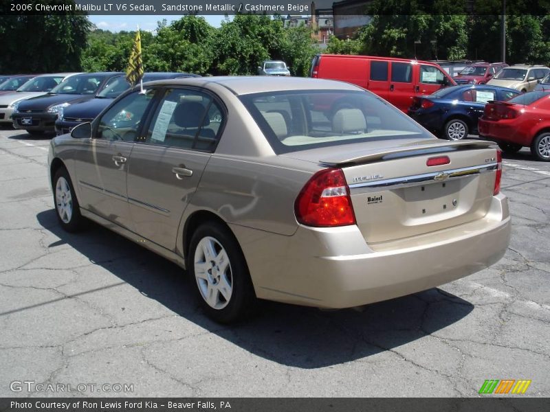 Sandstone Metallic / Cashmere Beige 2006 Chevrolet Malibu LT V6 Sedan