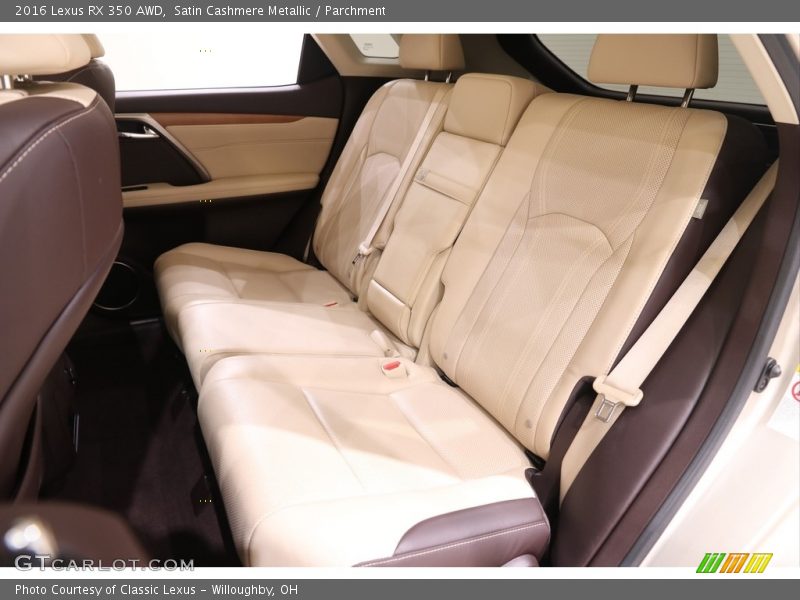 Satin Cashmere Metallic / Parchment 2016 Lexus RX 350 AWD