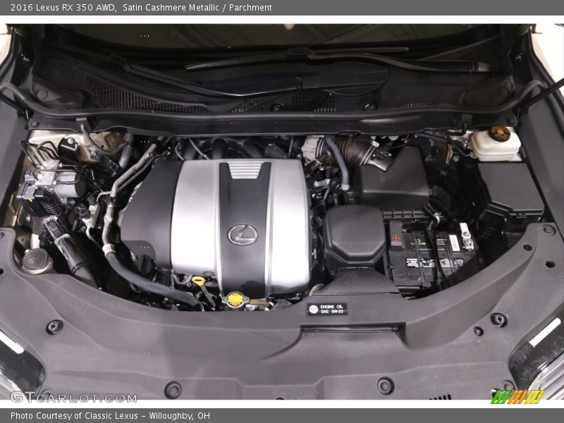 Satin Cashmere Metallic / Parchment 2016 Lexus RX 350 AWD