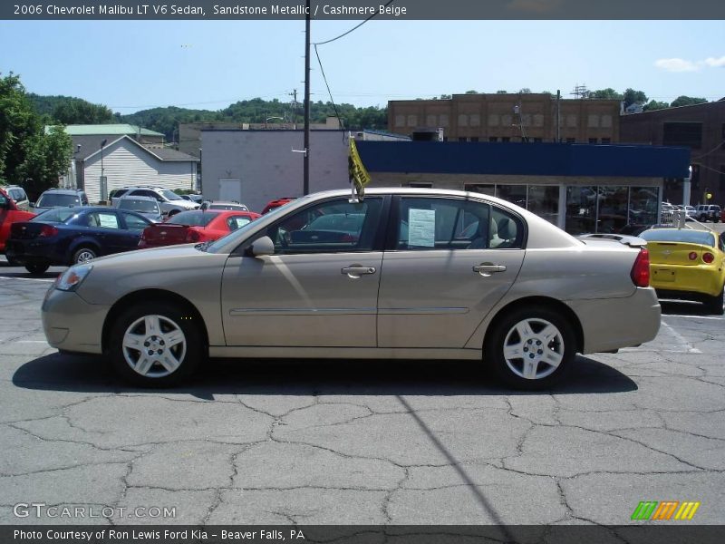Sandstone Metallic / Cashmere Beige 2006 Chevrolet Malibu LT V6 Sedan
