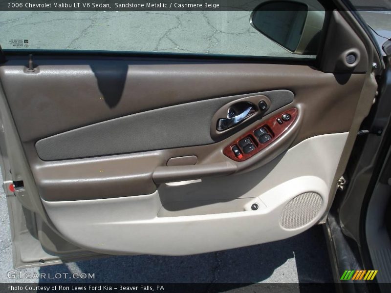 Sandstone Metallic / Cashmere Beige 2006 Chevrolet Malibu LT V6 Sedan