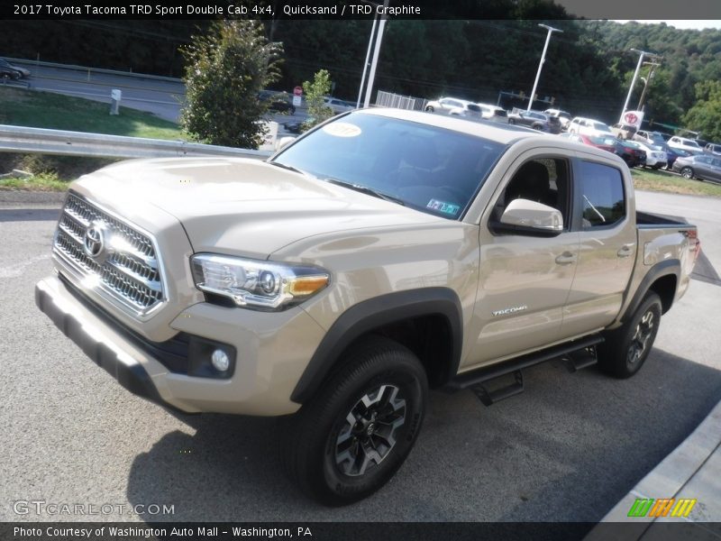Quicksand / TRD Graphite 2017 Toyota Tacoma TRD Sport Double Cab 4x4