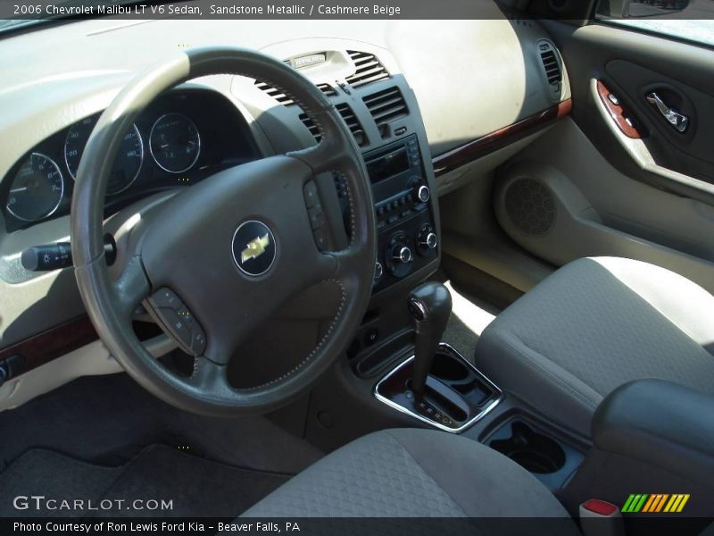 Sandstone Metallic / Cashmere Beige 2006 Chevrolet Malibu LT V6 Sedan