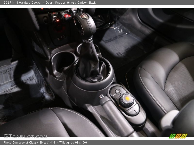 Pepper White / Carbon Black 2017 Mini Hardtop Cooper 4 Door