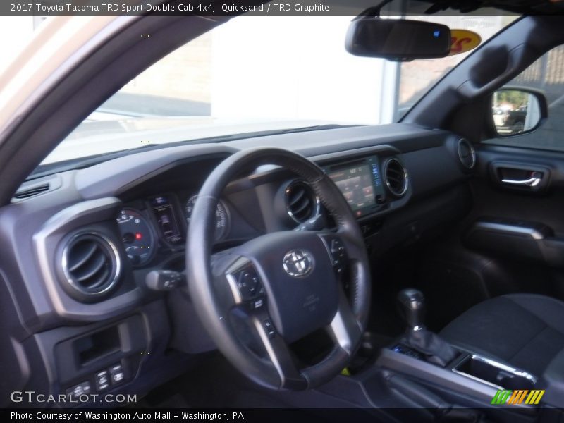Quicksand / TRD Graphite 2017 Toyota Tacoma TRD Sport Double Cab 4x4