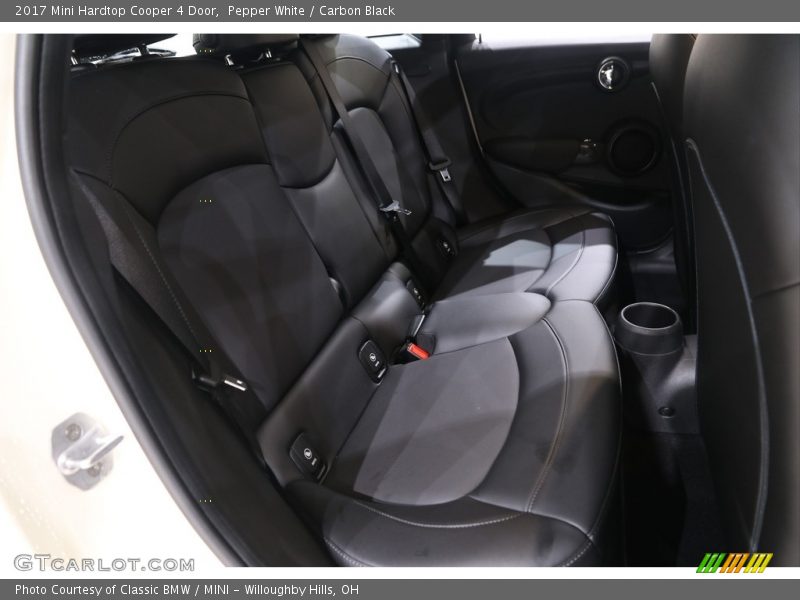 Pepper White / Carbon Black 2017 Mini Hardtop Cooper 4 Door