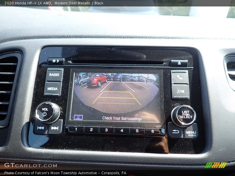 Modern Steel Metallic / Black 2020 Honda HR-V LX AWD