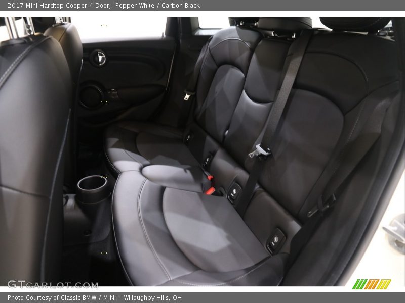 Pepper White / Carbon Black 2017 Mini Hardtop Cooper 4 Door