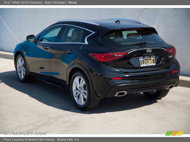 Black Obsidian / Wheat 2017 Infiniti QX30 Premium