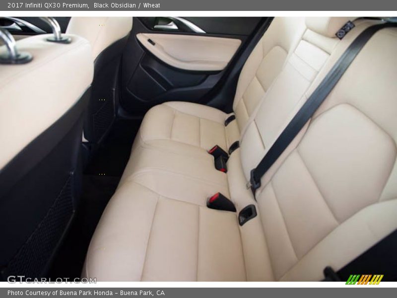 Rear Seat of 2017 QX30 Premium