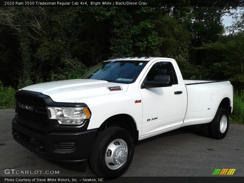 Bright White / Black/Diesel Gray 2020 Ram 3500 Tradesman Regular Cab 4x4