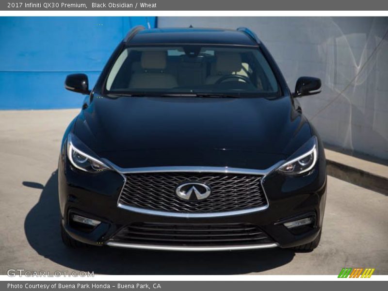 Black Obsidian / Wheat 2017 Infiniti QX30 Premium