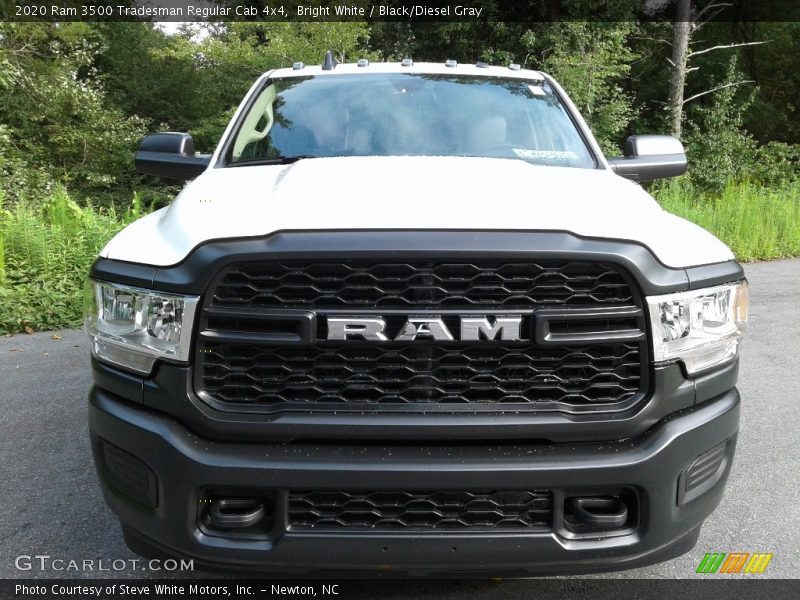 Bright White / Black/Diesel Gray 2020 Ram 3500 Tradesman Regular Cab 4x4