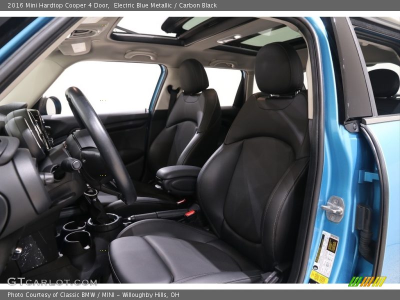 Electric Blue Metallic / Carbon Black 2016 Mini Hardtop Cooper 4 Door