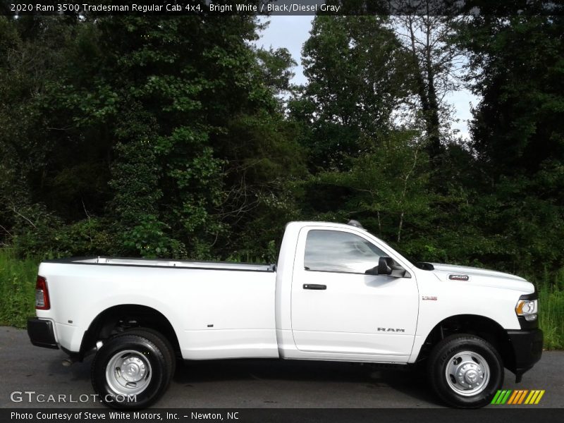 Bright White / Black/Diesel Gray 2020 Ram 3500 Tradesman Regular Cab 4x4