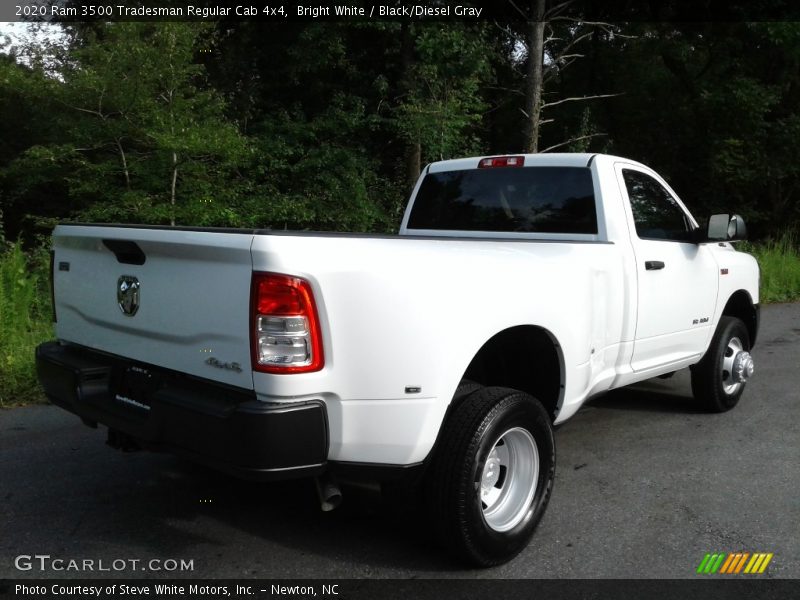 Bright White / Black/Diesel Gray 2020 Ram 3500 Tradesman Regular Cab 4x4