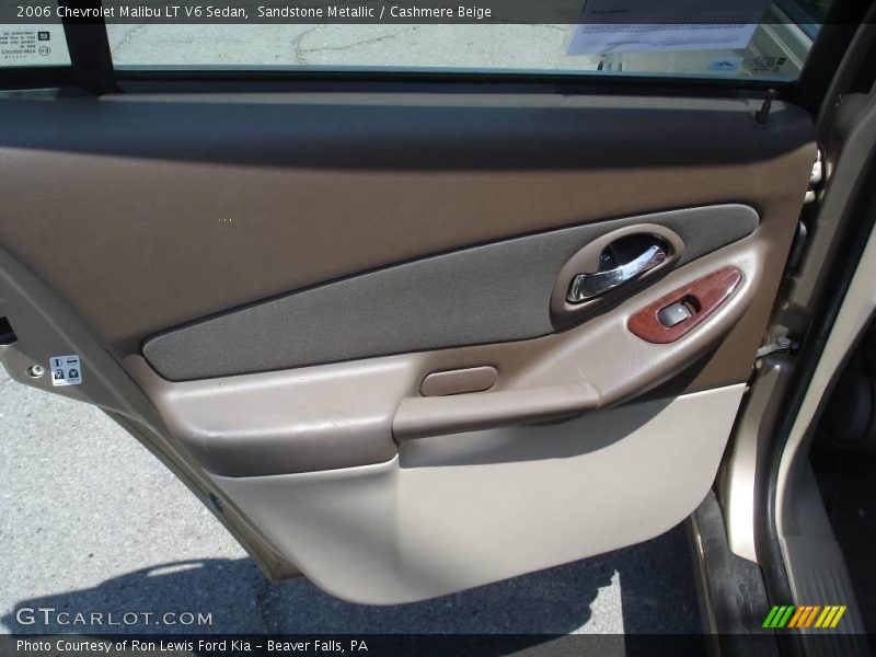 Sandstone Metallic / Cashmere Beige 2006 Chevrolet Malibu LT V6 Sedan