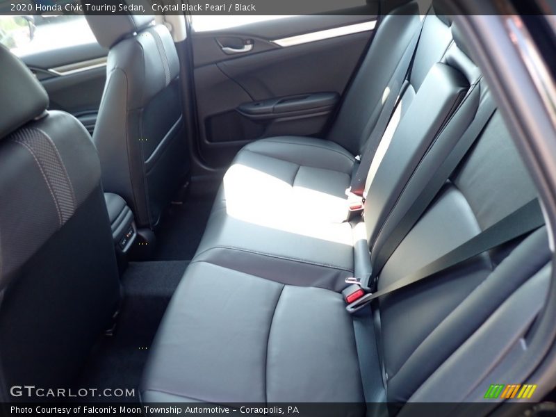 Crystal Black Pearl / Black 2020 Honda Civic Touring Sedan