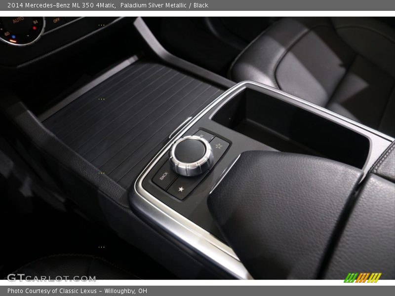 Paladium Silver Metallic / Black 2014 Mercedes-Benz ML 350 4Matic