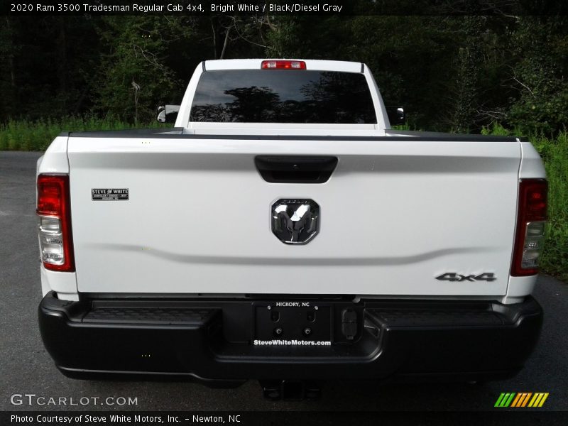 Bright White / Black/Diesel Gray 2020 Ram 3500 Tradesman Regular Cab 4x4