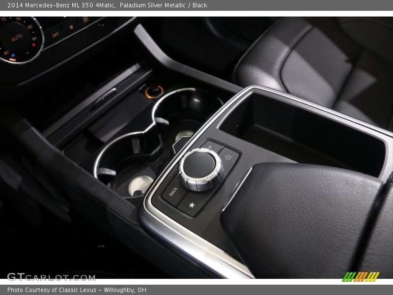 Paladium Silver Metallic / Black 2014 Mercedes-Benz ML 350 4Matic