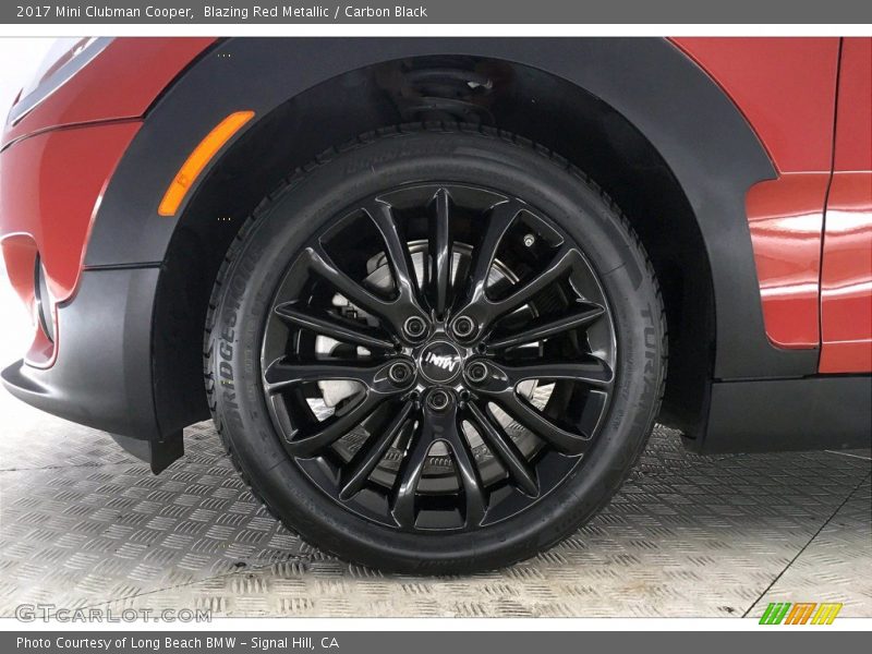 Blazing Red Metallic / Carbon Black 2017 Mini Clubman Cooper