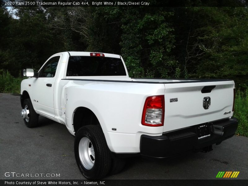 Bright White / Black/Diesel Gray 2020 Ram 3500 Tradesman Regular Cab 4x4